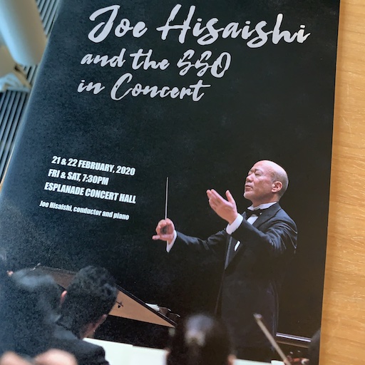 Joe Hisaishi concert in Esplanade Theatres 2020